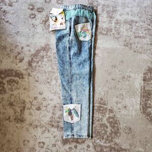 EJ Gitano Jeans 1980s Girls SZ 14 Deadstock NWT